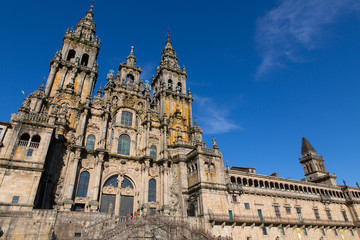 Fototapeta na wymiar Katedra w Santiago