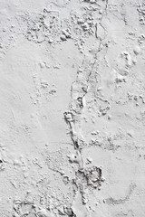 Distressed plaster wall