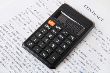 electronic calculator