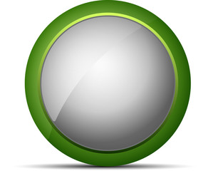 Green web button