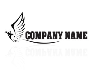 Hawk,Falcon,Eagle - vector company logo, sign, icon