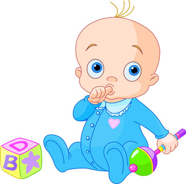 recommend clip art: Sweet baby boy