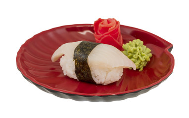 White fish sushi
