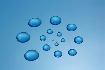 drops spiral