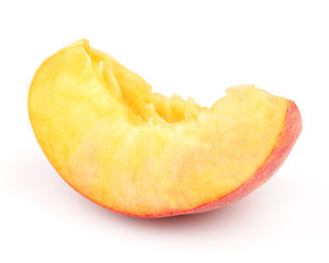 Sweet slice of peach