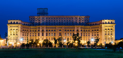 Fototapeta na wymiar Bukareszt, Pałac Parlamentu
