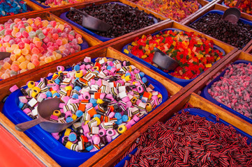 Closeupof colorful candy