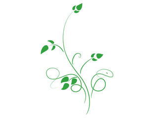 abstrakt floral muster