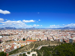 Obraz premium Alicante norte y sierras