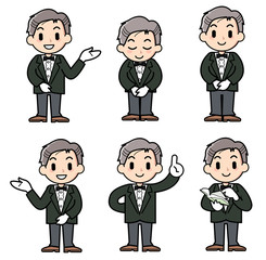 concierge - man - set