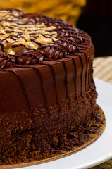 German Chocolate Fudge Cake
