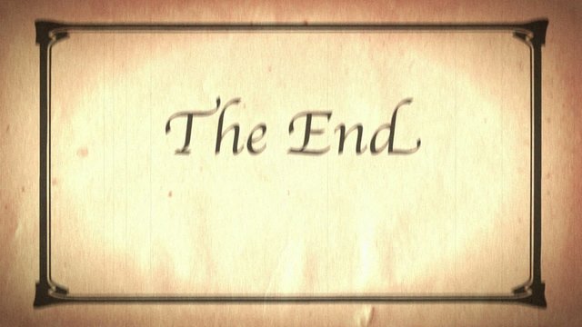 The End Schlusstitel