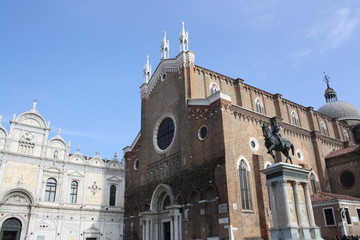 Fototapeta na wymiar Madonna Dell'Orto Church (Venice Italy)