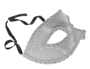 Carnival mask on white