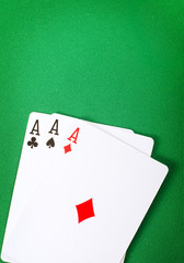 Card for poker
