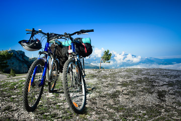 Fototapeta premium two bikes