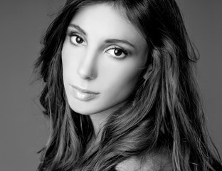 Fototapeta premium beautiful brunette