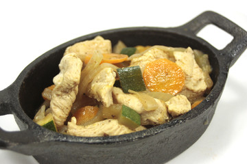 émincé de volaille