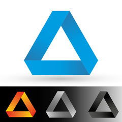 Logo, Icon - Dreieck Set