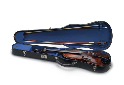 Violin in a case