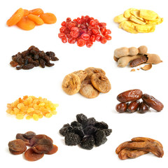 Dried fruit collection