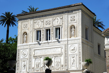 Rom Vatikanische Gärten Detail