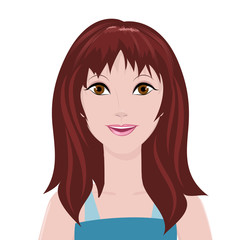 Happy beautiful girl