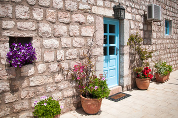 Amazing narrow streets in old town