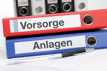 Aktenordner Vorsorge Anlagen