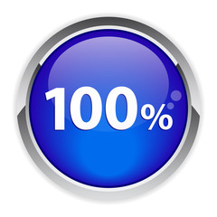 bouton internet 100% icon.