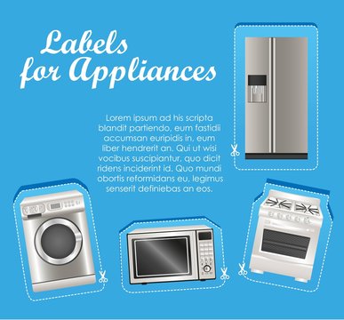 Appliances labels