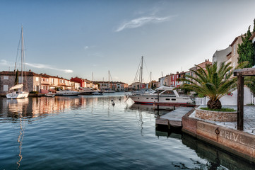 Fototapeta premium port grimaud