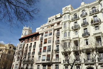 Fototapeta premium Travel Photos of Spain - Madrid Cityscape