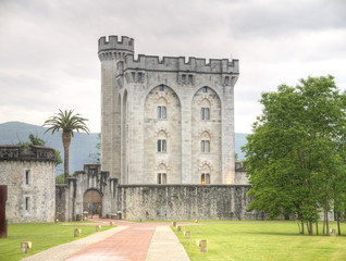 Fototapeta na wymiar Arteaga Zamek, Vizcaya, Hiszpania