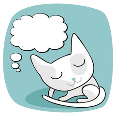 Cute Cat Thoughts