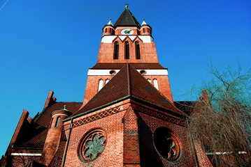Fototapeta premium Berlin Lankwitz - Dreifaltigkeitskirche