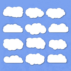 collection de nuages