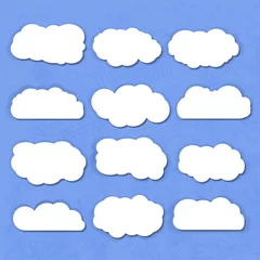 Abwaschbare Fototapete Himmel Wolkensammlung