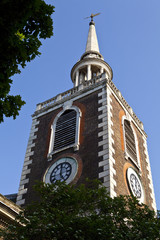 St Mary's Church in Rotherhithe, London.