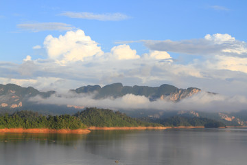 Khao-Sok, the popular national park of Thailand .