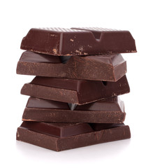Chocolate bars stack