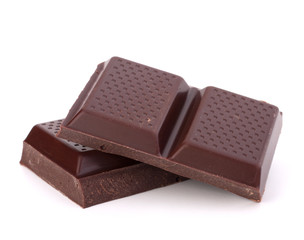 Chocolate bars stack