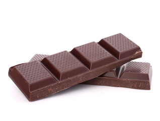Chocolate bars stack
