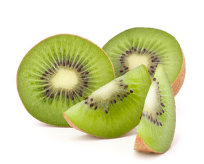 Fototapeta premium Kiwi fruit sliced segments