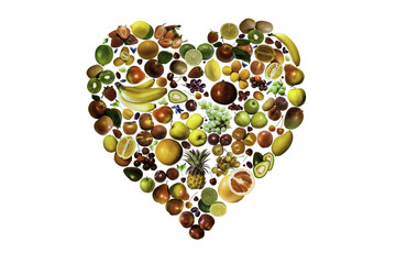 Фруктовое сердце