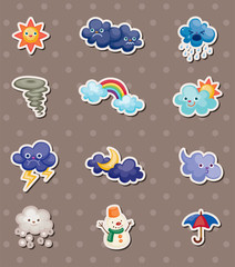 weather stickers - 42559016