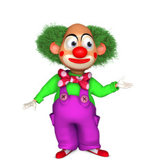 cartoon clown