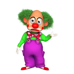 cartoon clown