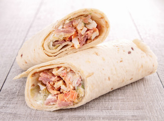 fresh gourmet wrap