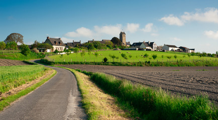 Petit village francais en Normandie - France © Production Perig